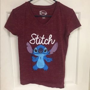 Disney Lilo&Stitch short sleeve stitch shirt